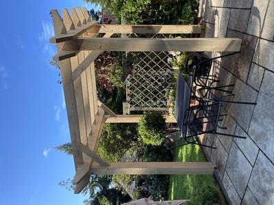 Plans-Alan's Patio Pergola