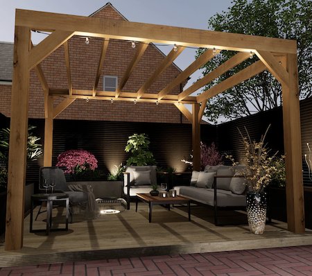 Kit-Etsy-Modern Nightime Pergola