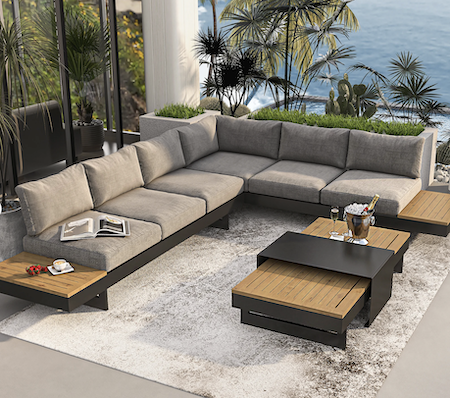 Modern outdoor furniture set